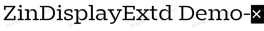 ZinDisplayExtd Demo字体转换